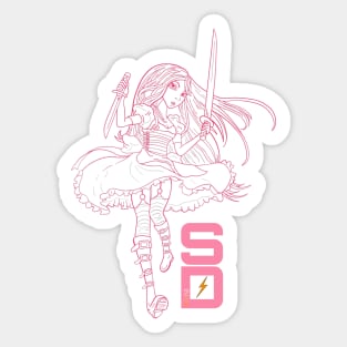 Samurai Alice Sticker